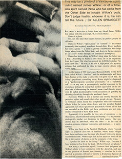 James Wilkie Healing in Trance